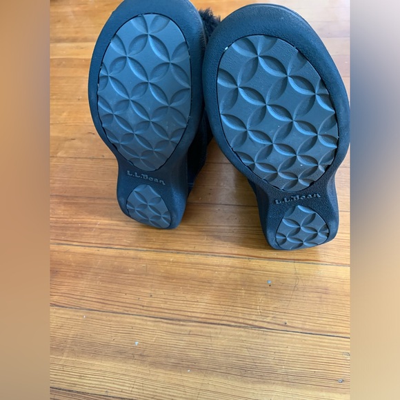 Ll Beam Women’s Nordic Tek2.5 Prima Loft Winter Boots Black Zip Sz 9 buckle Tall - Picture 6 of 16